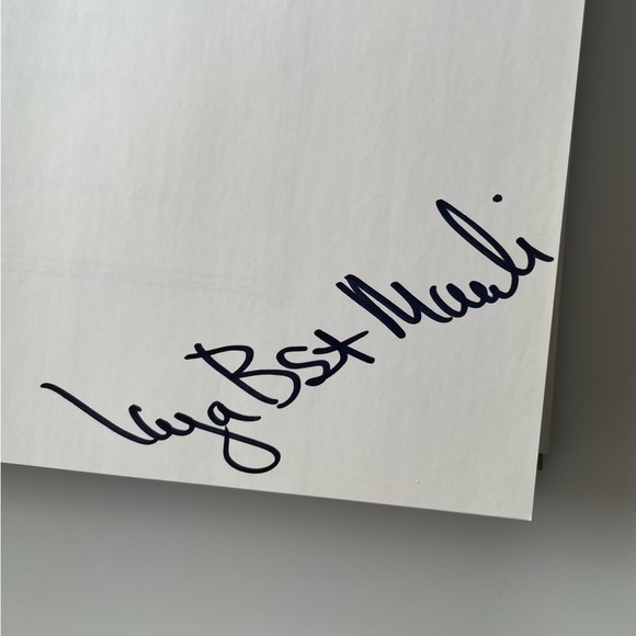 Lidia Bastianich Matticchio COOKBOOK SIGNED & Menu Signed, Famous Chef - Picture 15 of 16